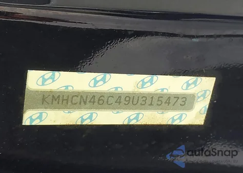 2009 Hyundai Accent Gls z USA, uszkodzony, nr VIN KMHCN46C49U315473